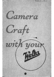 Welta (VEB) Welta manual. Camera Instructions.